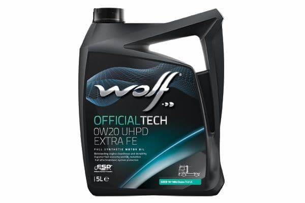 Ulei de motor WOLF OFFICIALTECH 0W-20 UHPD EXTRA FE 1044432 5L