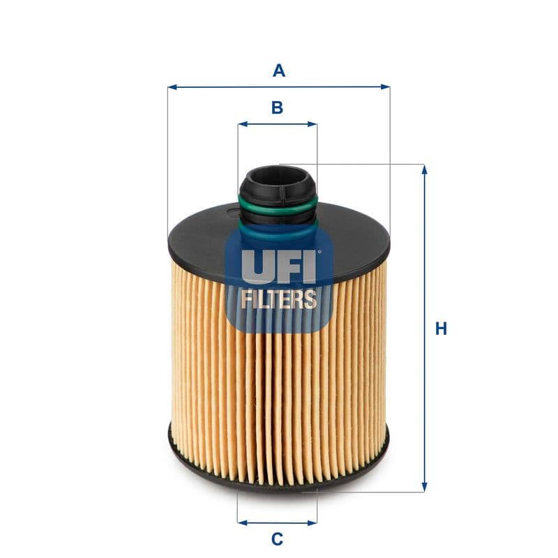 Filtru ulei UFI 25.083.00