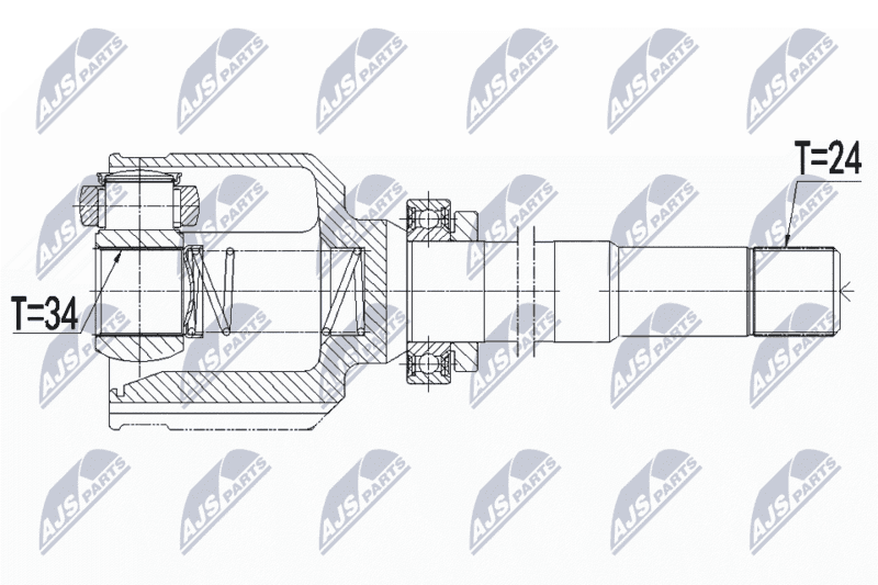 Set articulatie, planetara NTY NPW-CT-106