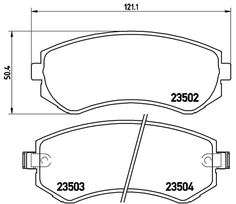 set placute frana,frana disc BREMBO PRIME LINE P 56 039