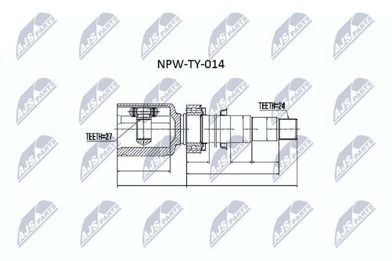 Set articulatie, planetara NTY NPW-TY-014