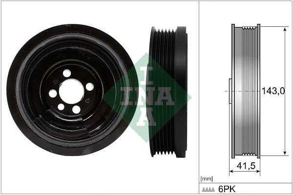 Fulie curea, arbore cotit Schaeffler INA 544 0182 10