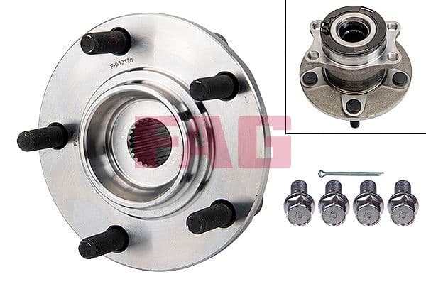 Set rulment roata Schaeffler FAG 713 6198 90