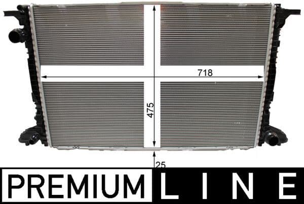 Radiator, racire motor MAHLE BEHR *** PREMIUM LINE *** CR 2180 000P