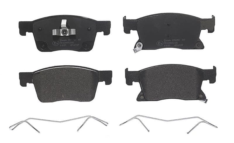 set placute frana,frana disc BREMBO PRIME LINE P 59 091