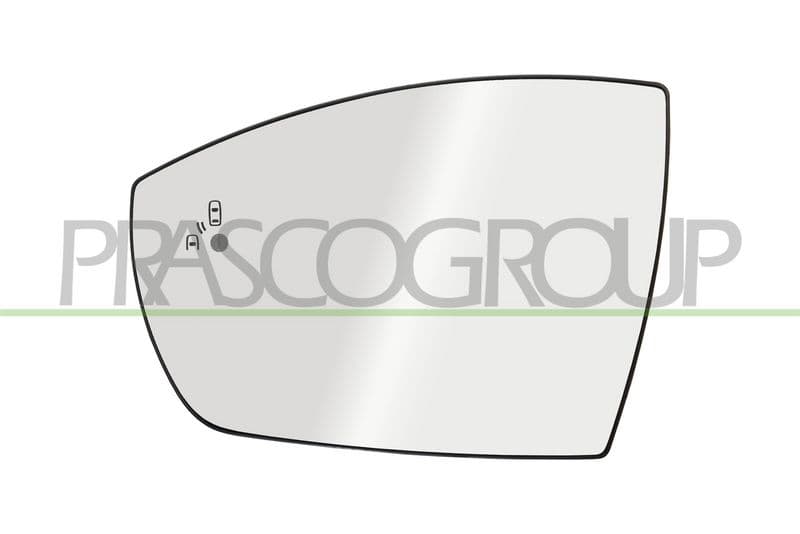 Sticla oglinda, oglinda retrovizoare exterioara PRASCO FD7527524
