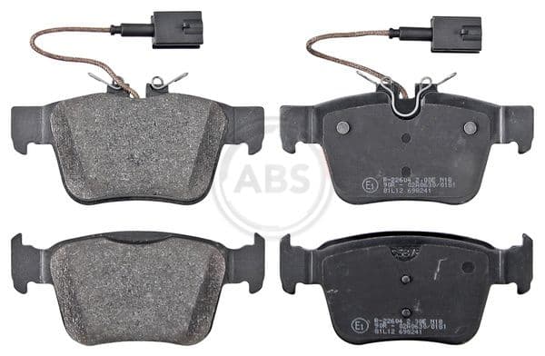 set placute frana,frana disc ABS 35177