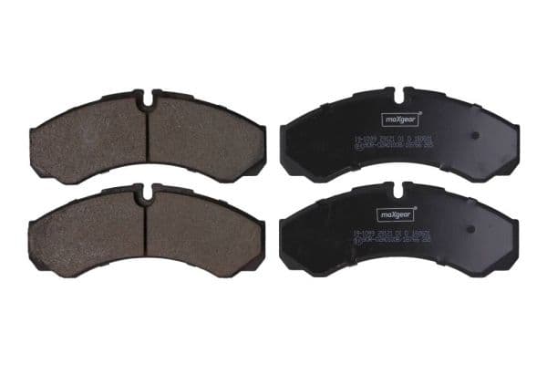 set placute frana,frana disc MAXGEAR 19-1099