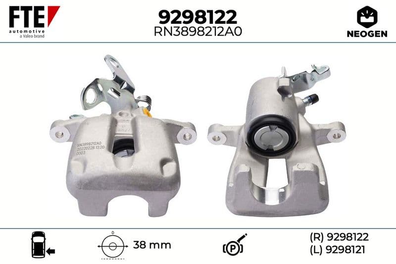 Etrier frana FTE NEOGEN 9298122