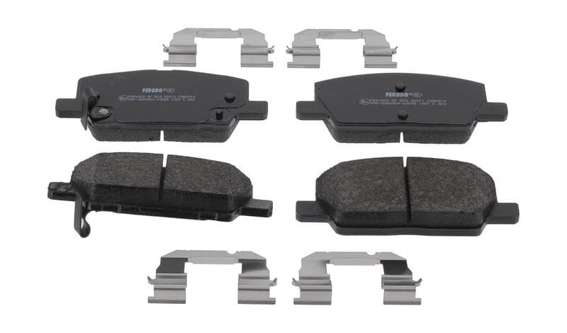 set placute frana,frana disc FERODO PREMIER ECO FRICTION FDB4914