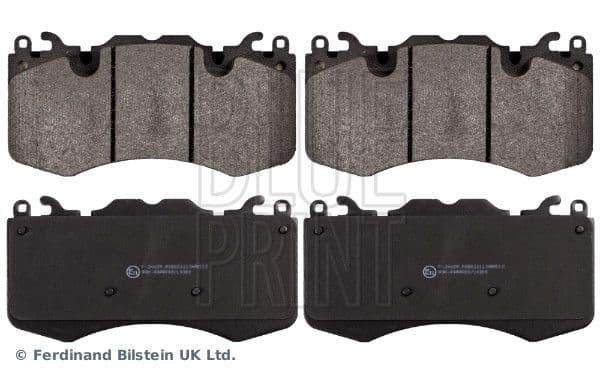 set placute frana,frana disc BLUE PRINT ADJ134209
