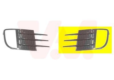 Grila ventilatie, bara protectie VAN WEZEL 5765591
