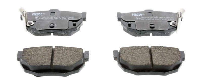 set placute frana,frana disc FERODO PREMIER ECO FRICTION FDB638