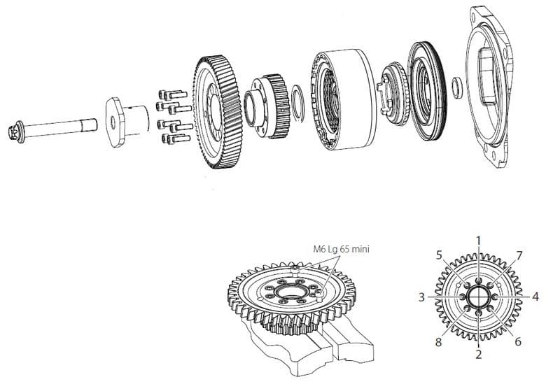 Set ambreiaj KNORR-BREMSE K224827K50