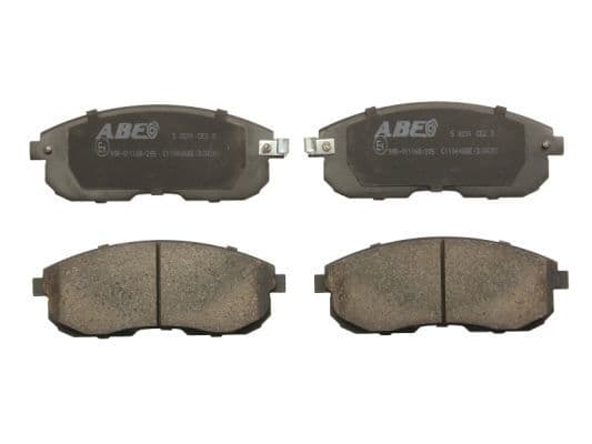 set placute frana,frana disc ABE C11044ABE