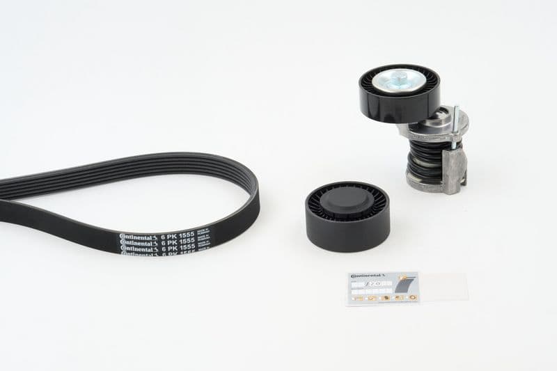 Set curea transmisie cu caneluri CONTINENTAL CTAM 6PK1555K4