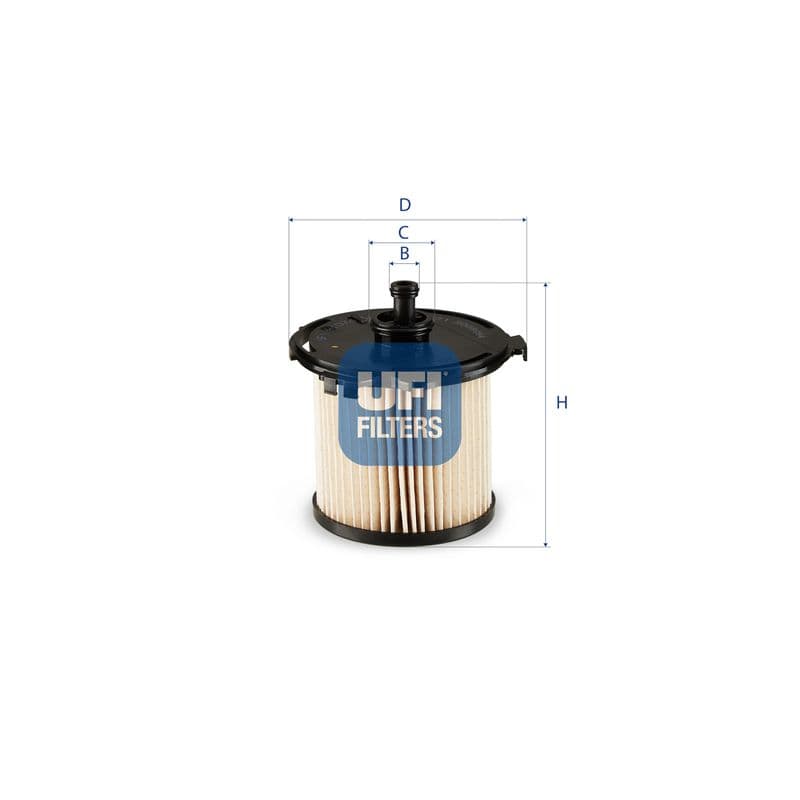 filtru combustibil UFI 26.074.00