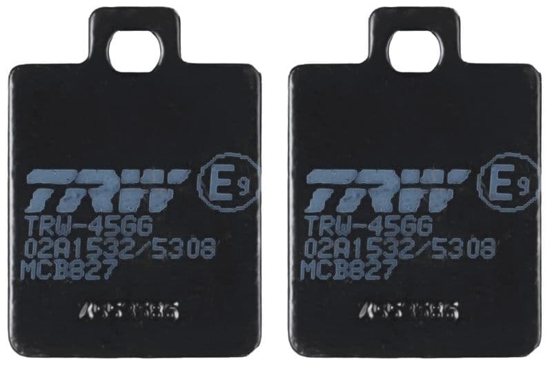 set placute frana,frana disc TRW Organic Allround MCB827