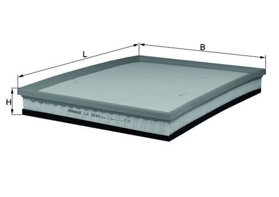 Filtru aer KNECHT LX 2080