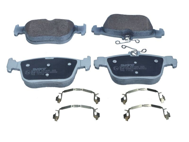 set placute frana,frana disc QUARO QP2229