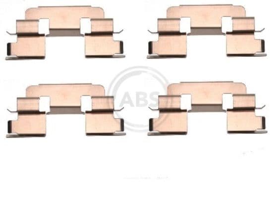 Set accesorii, placute frana ABS 1249Q