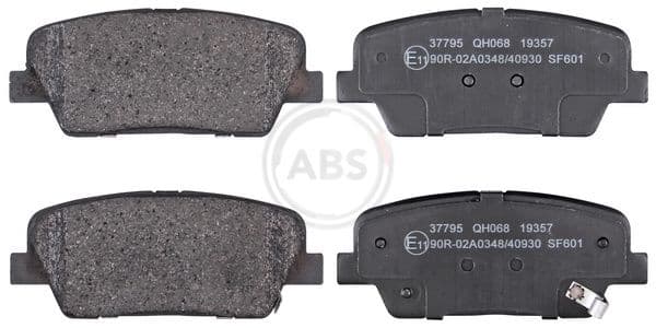 set placute frana,frana disc ABS 37795