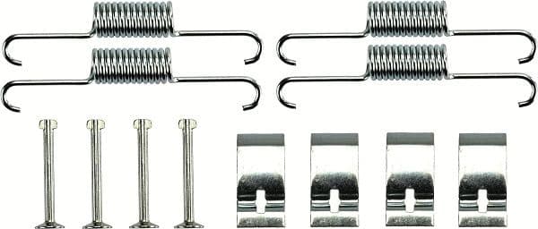 set accesorii, saboti frana parcare TRW SFK459