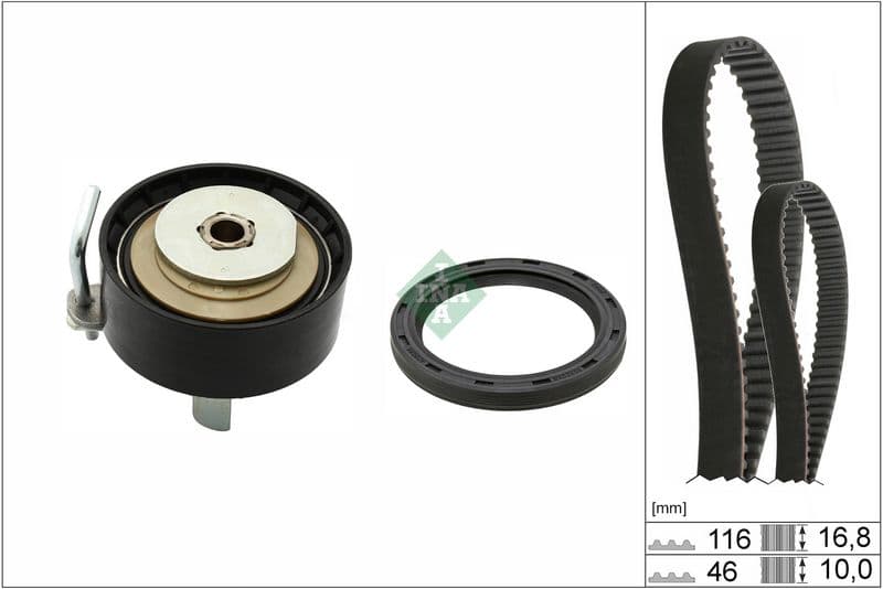 Set curea de distributie Schaeffler INA 530 0961 10
