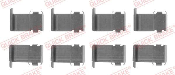 Set accesorii, placute frana QUICK BRAKE 109-1162