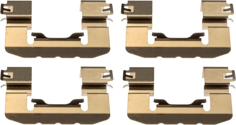 Set accesorii, placute frana TRW PFK823