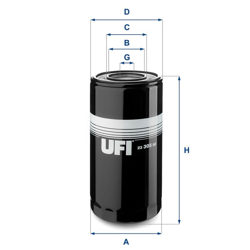 Filtru ulei UFI 23.305.00