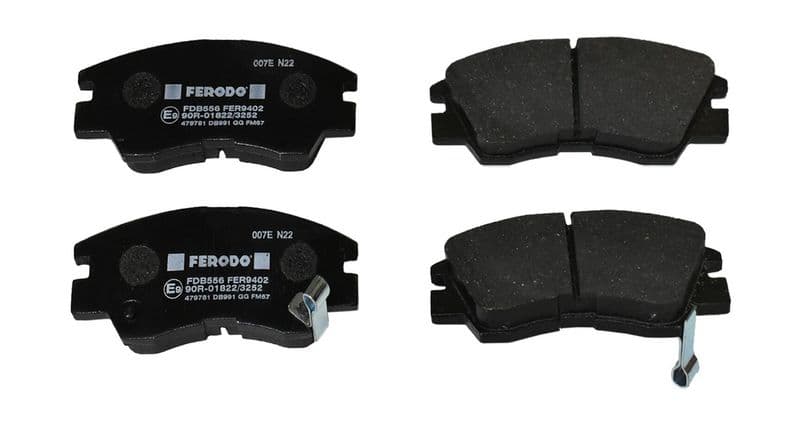 set placute frana,frana disc FERODO PREMIER ECO FRICTION FDB556