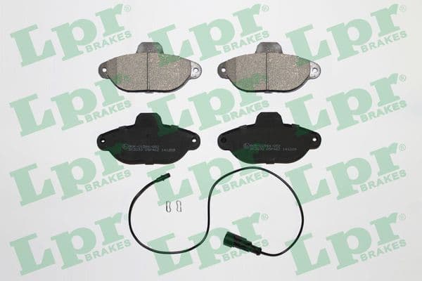 set placute frana,frana disc LPR 05P462
