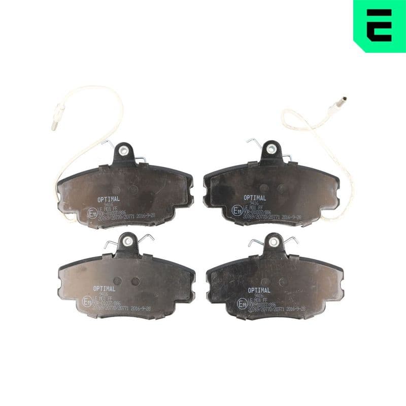 set placute frana,frana disc OPTIMAL BP-09416