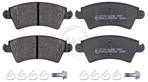 set placute frana,frana disc ABS 37153