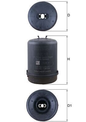 Filtru ulei MAHLE OZ 10