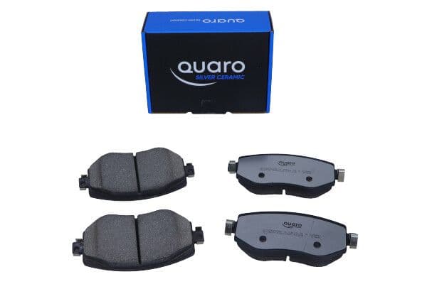 set placute frana,frana disc QUARO SILVER CERAMIC QP7625C