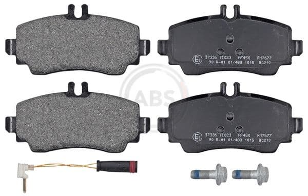 set placute frana,frana disc ABS 37336