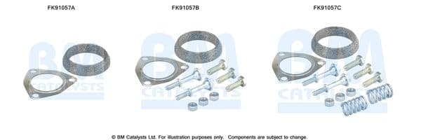 Set montare, catalizator BM CATALYSTS FK91057