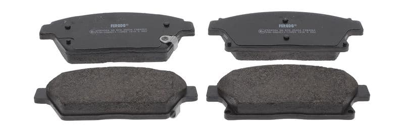 set placute frana,frana disc FERODO PREMIER ECO FRICTION FDB4264