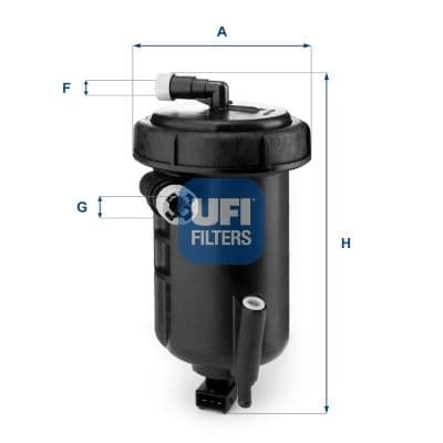 filtru combustibil UFI 55.147.00