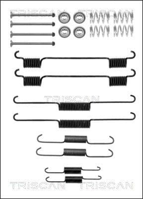 Set accesorii, sabot de frana TRISCAN 8105 182002