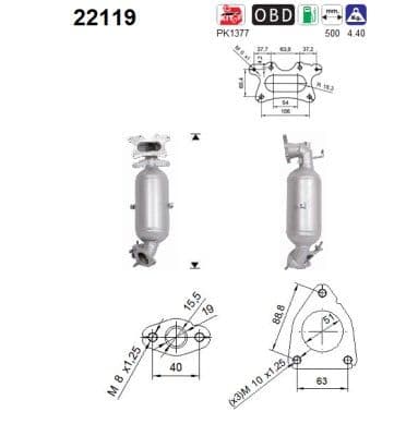 Catalizator AS-PL 22119