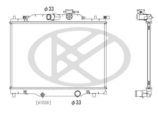 Radiator, racire motor KOYORAD PL063179
