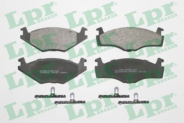 set placute frana,frana disc LPR 05P591