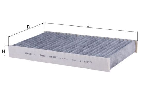 Filtru, aer habitaclu MAHLE LAK 280