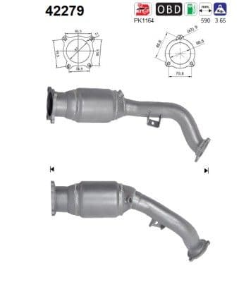 Catalizator AS-PL 42279
