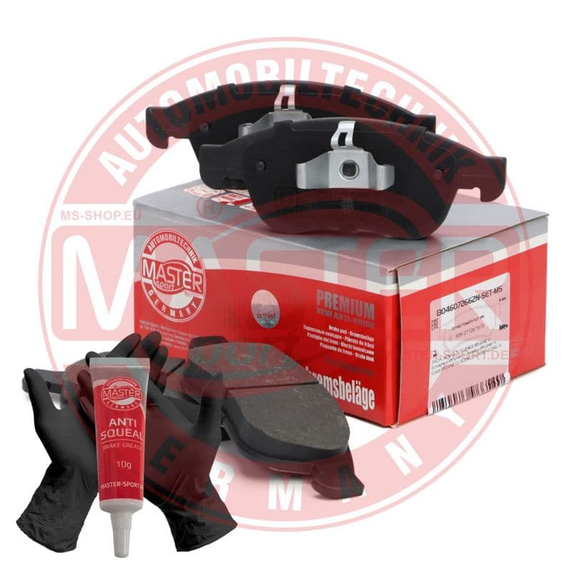 set placute frana,frana disc MASTER SPORT 13046072662N-SET-MS