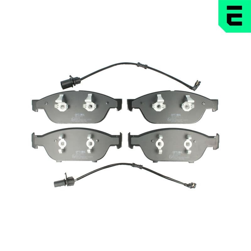 set placute frana,frana disc OPTIMAL BP-12552