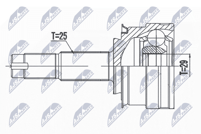 Set articulatie, planetara NTY NPZ-DW-033